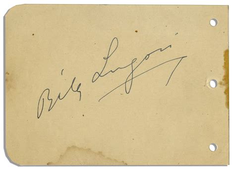 Lot Detail Dracula Actor Bela Lugosi Signature