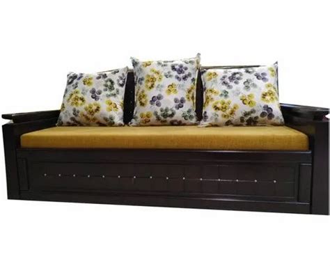 Wooden Brown Sofa Cum Bed At Best Price In Hyderabad By Mm Classic Furniture Id 24304413512