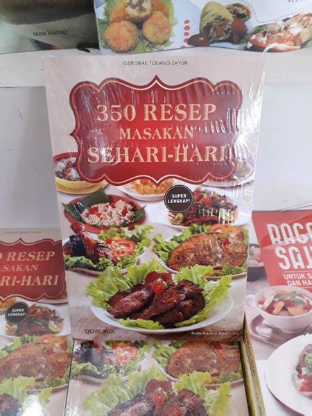 Jual Buku 350 Resep Masakan Sehari Hari Super Lengkap Di Lapak Barokah