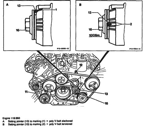 Mercedes Serpentine Belt Diagrams E320 Ml350 Sl500 Justanswer