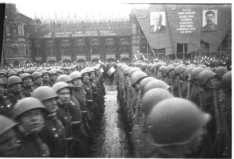 Moscow Victory Parade Of 1945 Victory Parade Victorious Moscow