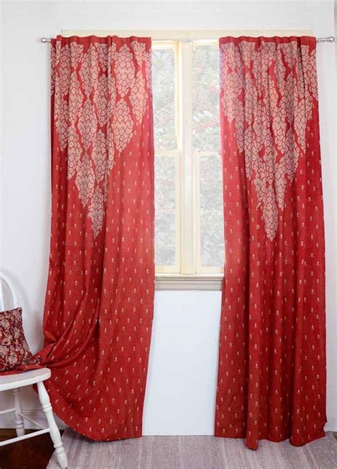 Boho Bedroom Window Curtains Window Treatments 54 W By 39 L Bohemian