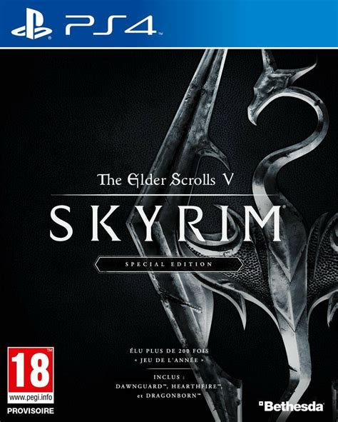 The Elder Scrolls V Skyrim Special édition Ps4