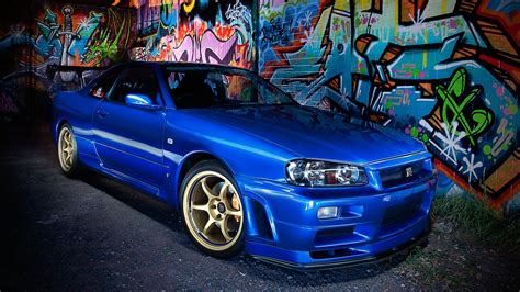 The great collection of gtr wallpapers for desktop, laptop and mobiles. Nissan Skyline Gt R R34 Wallpapers (70+ images)