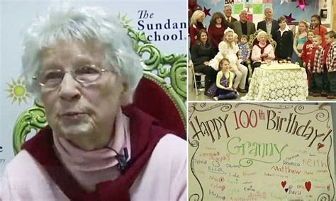 Americas Oldest Teacher Celebrates Her 100th Birthday And Is Still