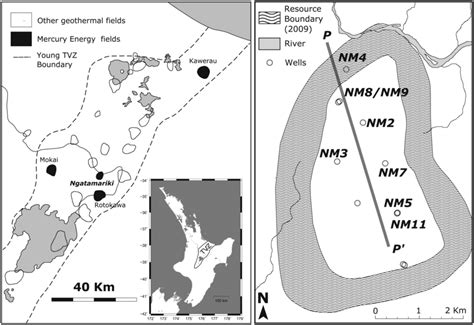 Left Location Of Ngatamariki Geothermal Field In The North Island Of