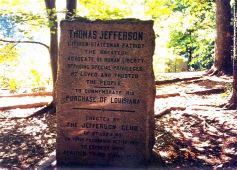 Thomas Jefferson Historical Marker