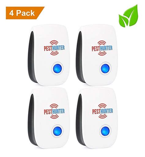 Ultrasonic pest electronic repellent indoor control, 2020 upgraded insect repeller plug in usage control way for flea, mice, rodent, bug, mosquito, fly, cockroach. UPGRADED Ultrasonic Pest Repeller - 4 Eco Pack - Best ...