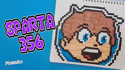 Como Dibujar Sparta 356 Pixel Art Pixelados Youtube