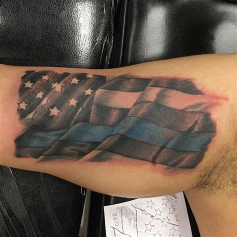 101 Amazing Thin Blue Line Tattoo Ideas That Will Blow Your Mind