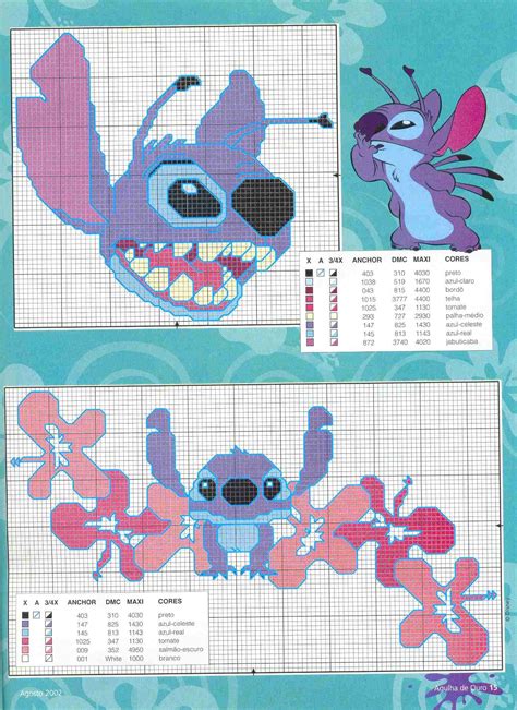 Lilo E Stitch Disney Cross Stitch Patterns Disney Cross Stitch