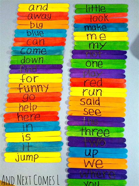 Great Busy Bag Idea For Kids To Practice Sight Words Make Sight Word