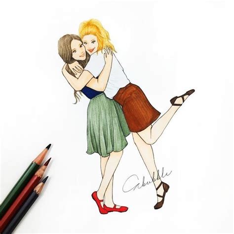 Pin By Lilliana On Beautiful Bff Drawings Drawings Of Friends Best