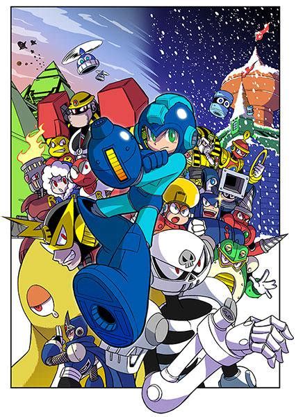 Mega Man Megamix 2015 Volume 1 Cover Art By Ideafan128 On Deviantart