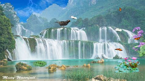 Spring Waterfalls With Baby Animals Wallpapers Wallpaper Cave