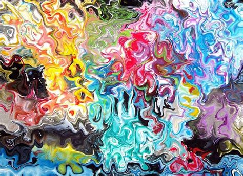 Colorful Art Paintings Color Splash Digital Art By Katina Cote