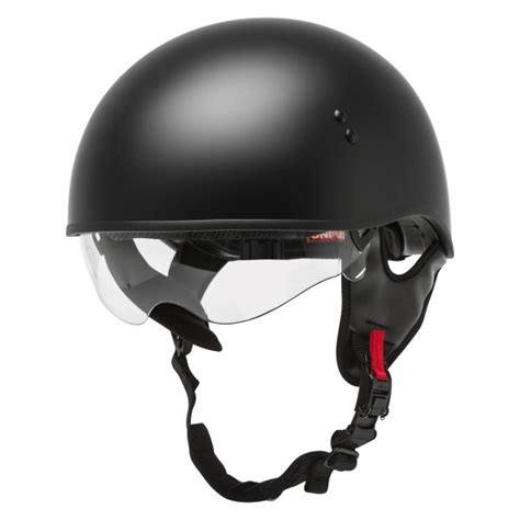 Gmax® H1650076 Hh 65 Naked Large Matte Black Half Shell Helmet