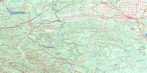 Dawson Creek Topo Map Free Online Nts 093p Bc