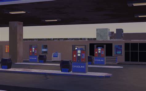 Artstation Gas Station