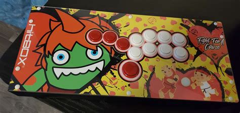Hitbox With Custom Art For A Charity Giveaway Rfightsticks