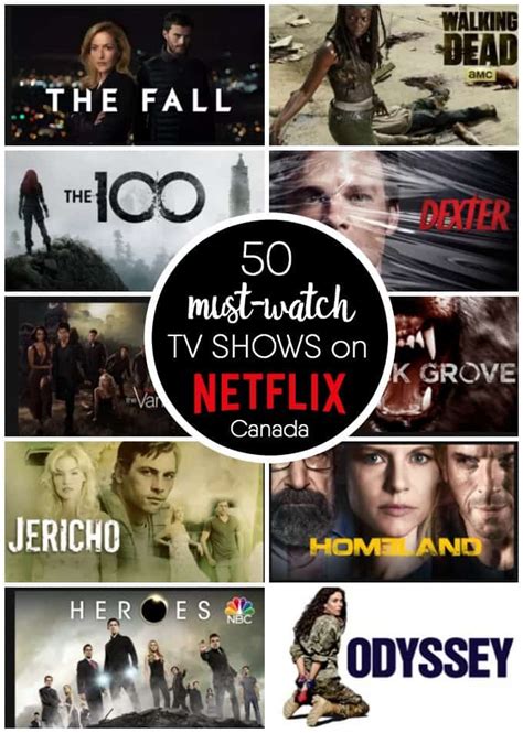 Click filter to restrict the list by movies, tv shows, release year, or genre. 50 Must-Watch TV Shows on Netflix Canada - Simply Stacie