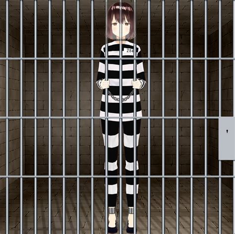Prison Girl Imprisoned In A Cell By Xa2648 On Deviantart