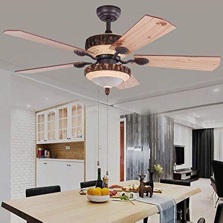 Weathered ceiling fans include some of the most popular outdoor finishes, which are: 52 Inch Rustic Ceiling Fan With Lights and Remote Silent ...