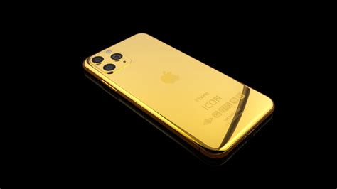 Luxury year of the ox iphone. 18k Solid Gold iPhone 11 Pro ICON (5.8") | Goldgenie ...