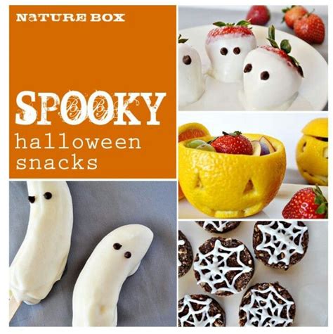 Halloween Food Crafts Spooky Snacks Healthy Halloween Treats