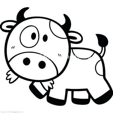 Cute Cow Coloring Pages For Kids In 2023 Coloring Pages