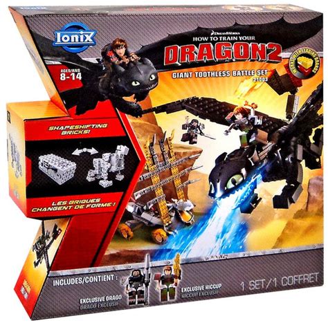 how to train your dragon 2 ionix giant toothless battle set 21003 spin master toywiz