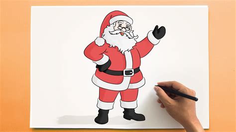 Learn how to draw santa simply by following the steps outlined in our video lessons. Santa claus Drawing How to draw Santa Claus easy and step by step Tutorial in Merry Christmas ...