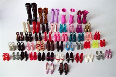 Ladies High Heel Shoes Barbie Shoes Barbie Accessories Barbie