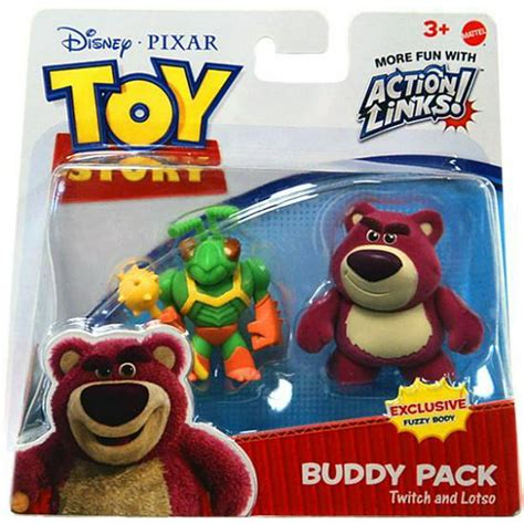 Disney Pixar Toy Story Buddy Pack Twitch And Lotso Action Figures