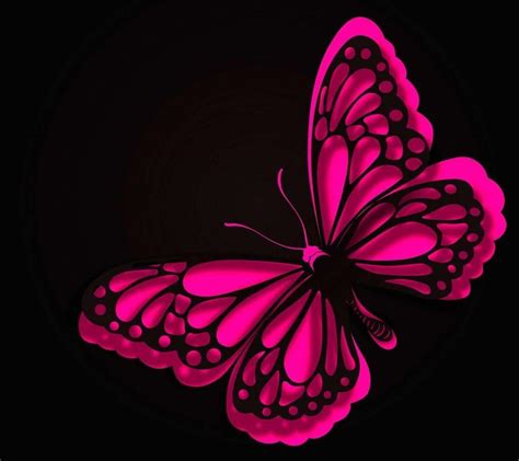 Black And Pink Butterflies Wallpapers Wallpaper Cave C2d