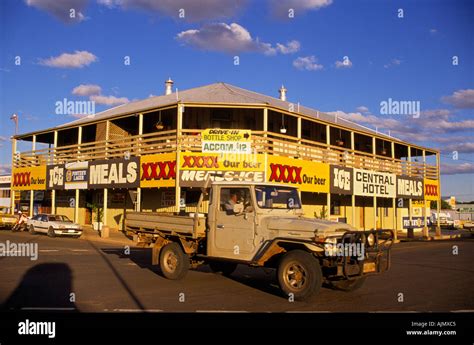 Central Hotel Cloncurry Central Western Queensland Australia Stock