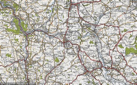 Historic Ordnance Survey Map Of Ripley 1946 Francis Frith