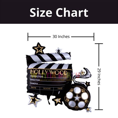 Buy Lights Camera Action Clapboard Balloons Online