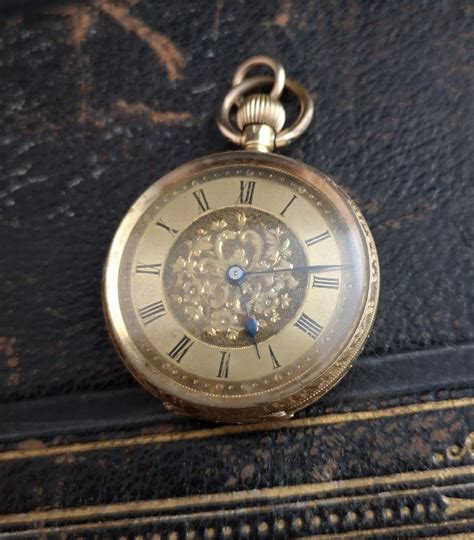 Antique 18ct Gold Pocket Watch Fob Watch La172404