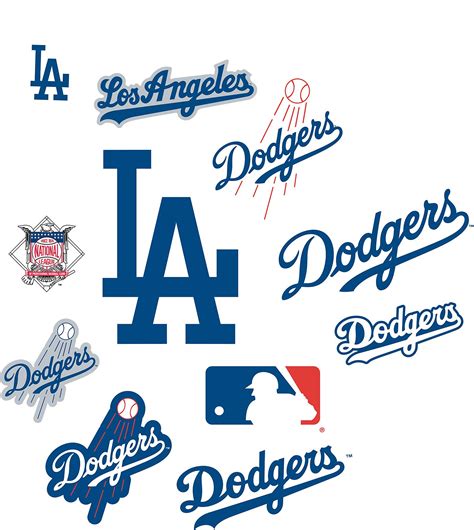 Dodgers Logo Vector Los Angeles Dodgers Logos Download Similar