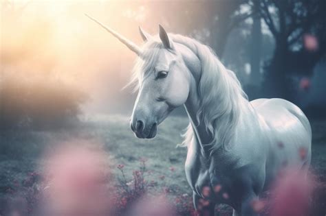 Premium Ai Image Unicorn Fairy Tales Generate Ai