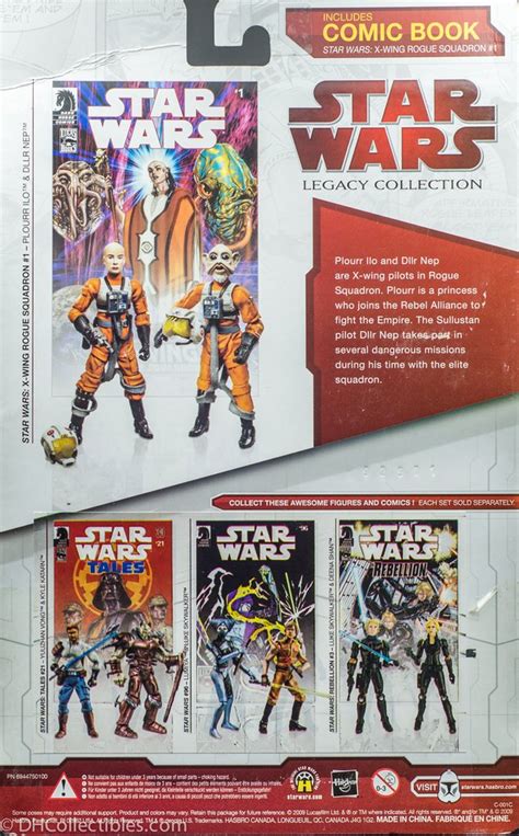 2009 Hasbro Star Wars Comic Packs Plourr Ilo And Dllr Nep Action Figures