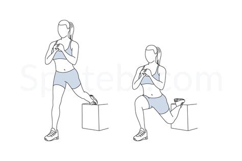 When Doing The Bulgarian Split Squat Keep Your Back Straight Your