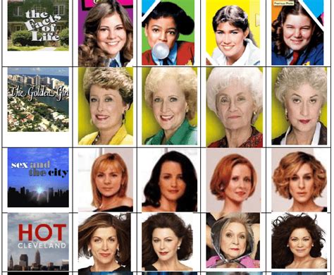 The Facts Of Life The Golden Girls Sex And The City Hot In Cleveland And Girls