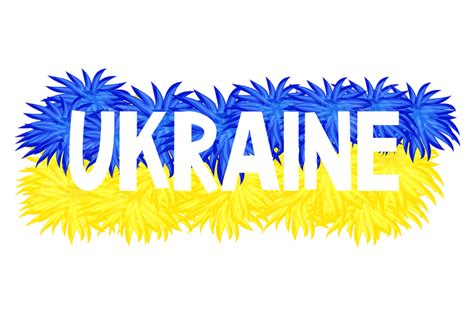 Bandeira Ucraniana Guerra De Flores Da Ucrânia Png Patriótico