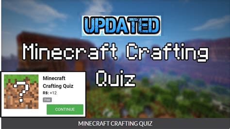 Minecraft Crafting Quiz Answers Minecrafting Quiz Latest Updated