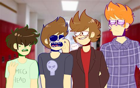 Eddsworld Highschool Au By Chioco On Deviantart