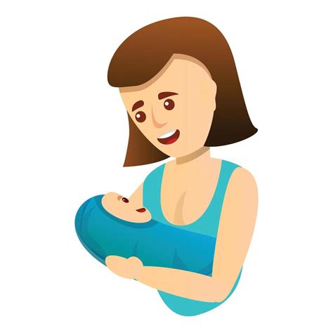 Icono De Lactancia Materna Estilo De Dibujos Animados Vector Sexiz Pix