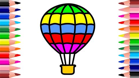 Hot Air Balloon Drawing Free Download On Clipartmag
