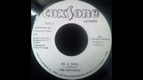 The Heptones Be A Man Sound Dimension Version Youtube